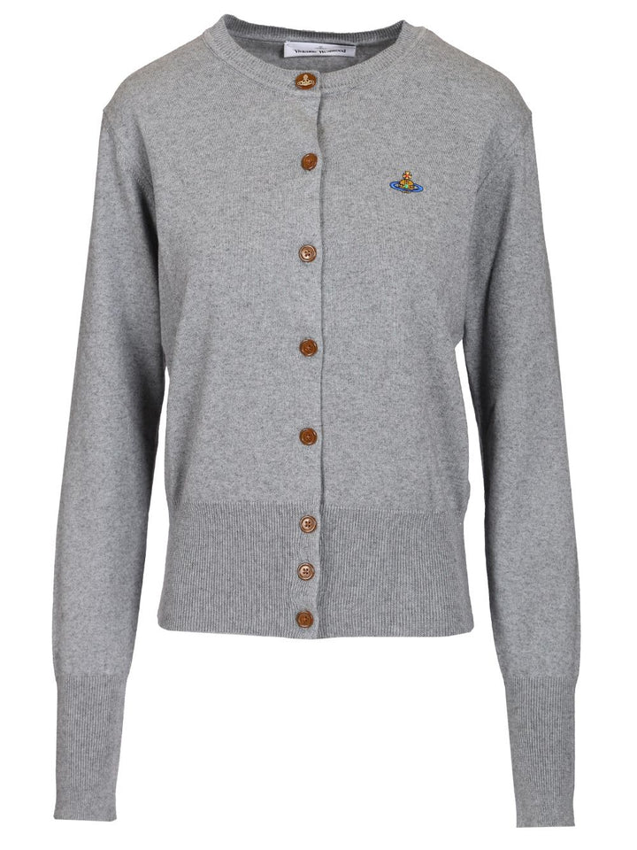 Vivienne Westwood Bea Knitwear - Grey | afae4ff8ff8e65e26f2bfb7be55ae2fe5fba05d0