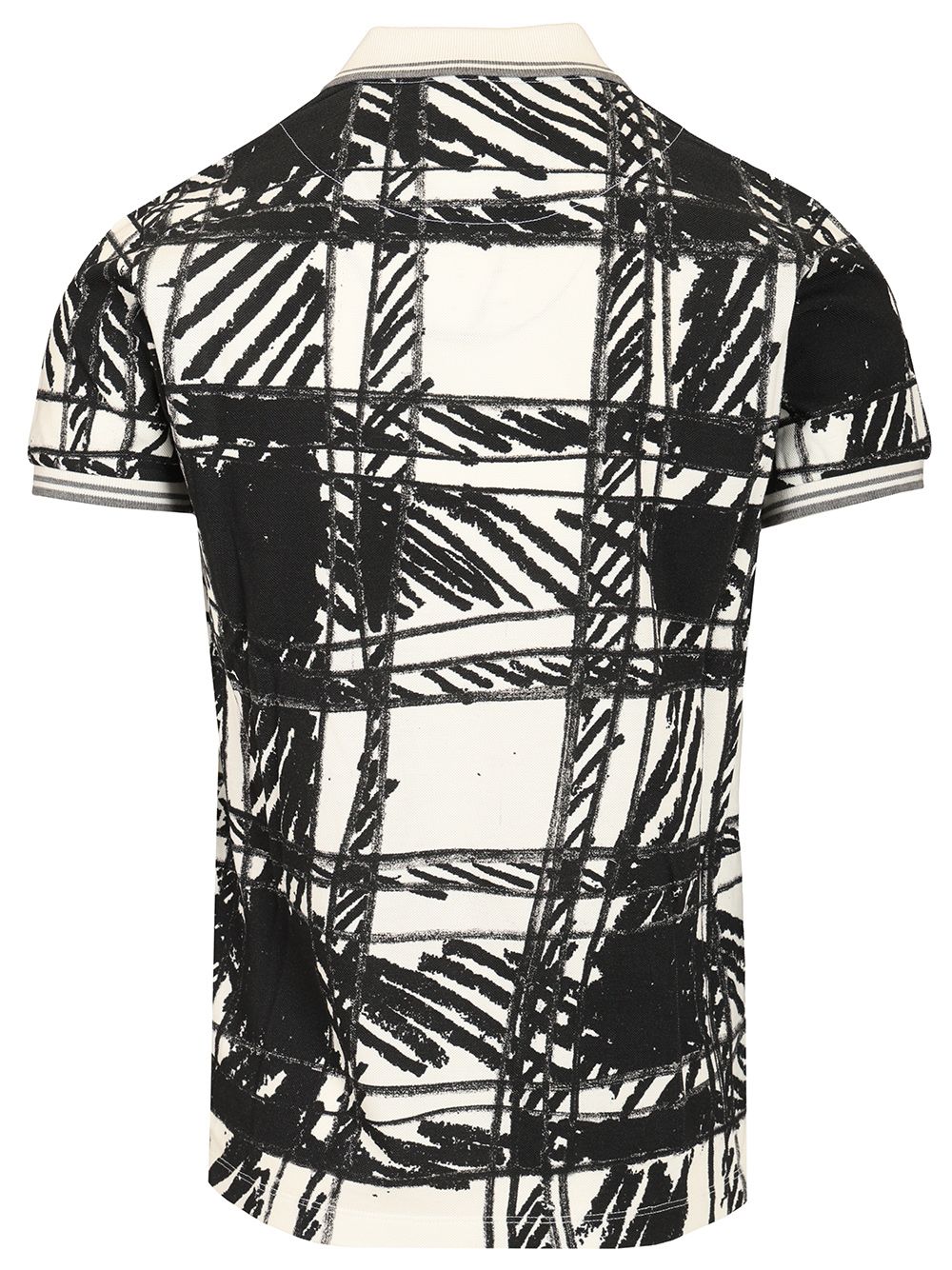 Vivienne Westwood Scribble Polo Polo shirt - Black | f964abd2fd731814a7f39a604b54c076590672b1
