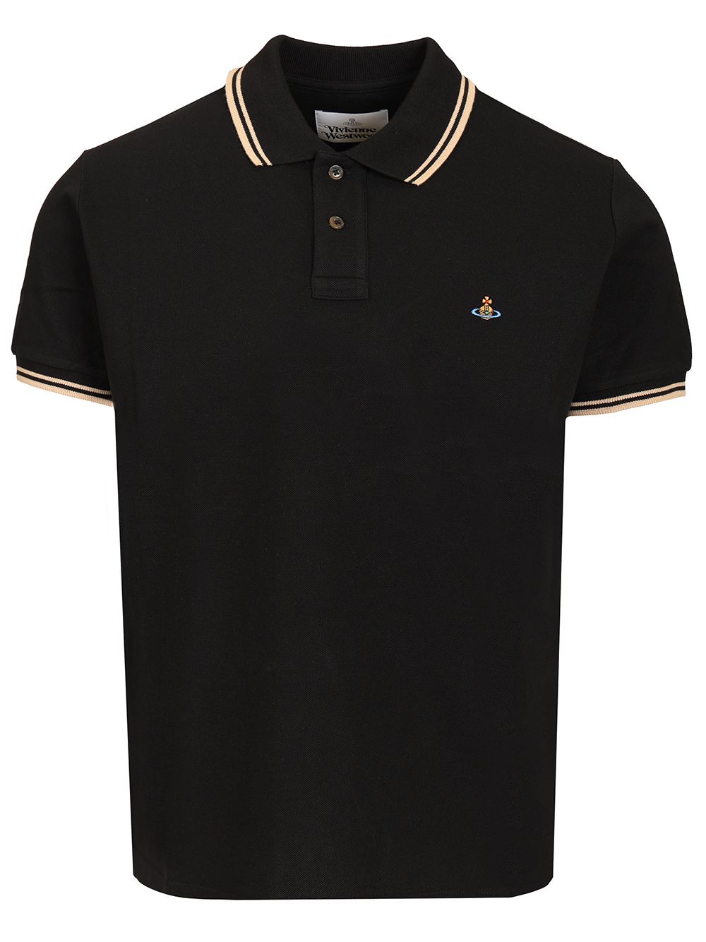 Vivienne Westwood Orb Polo Polo shirt - Black | 535715b68870f285ee6ea9fe90fc5bf474cee999