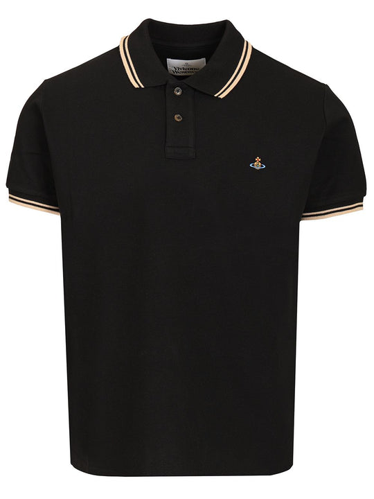 Orb Polo Polo Shirt Black