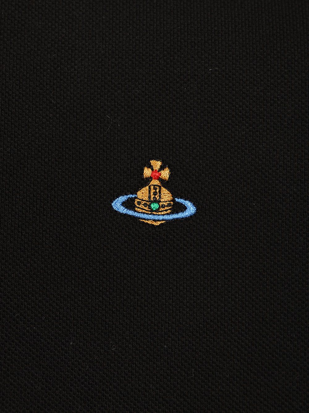 Vivienne Westwood Orb Polo Polo shirt - Black | c4a0b023619b4f5e2c58a368657a2e14f89dc212