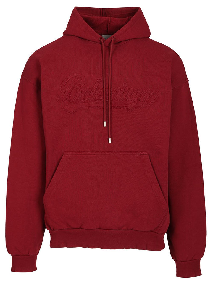 Balenciaga Hooded Sweatshirt Sweatshirts - Bordeaux | 9afe1eb2f5c68d237d0f0730c18c213ce4a8f139