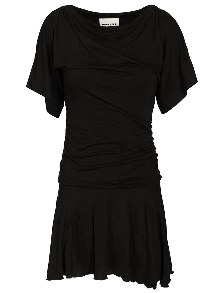 Marant Etoile Raima Dresses - Black | 829155daad5a7b60a88ac117b6bda939fe340d0f