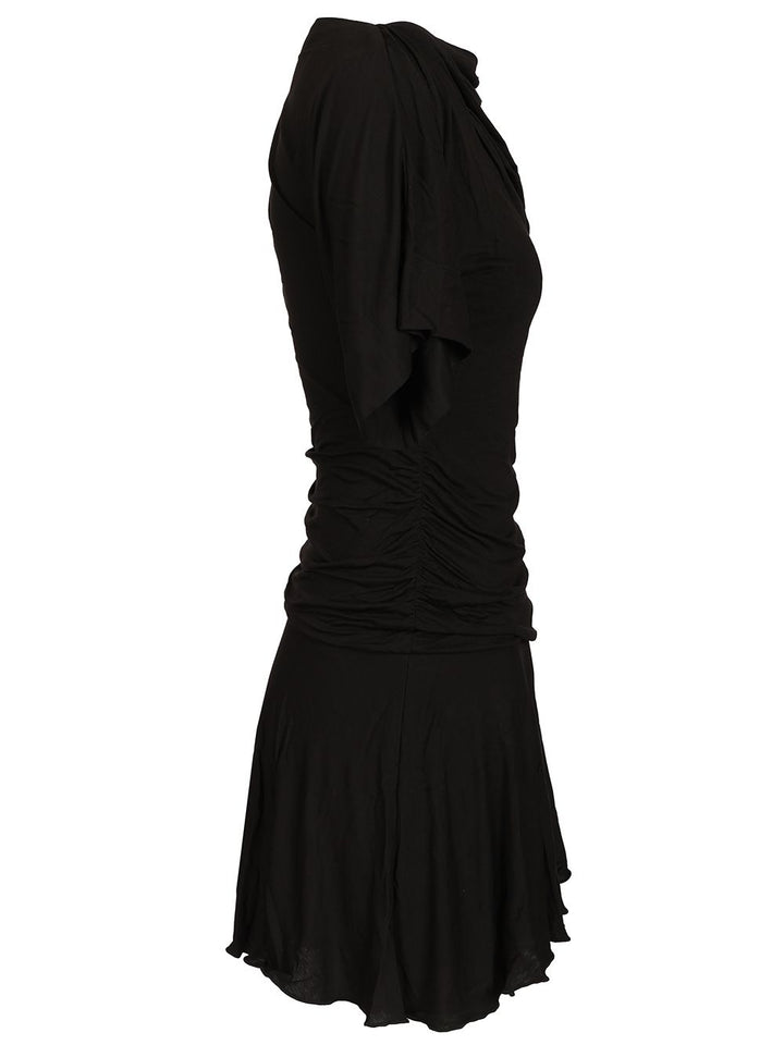 Marant Etoile Raima Dresses - Black | 585ff06db40a9ee5875bc49d32243664656007ef