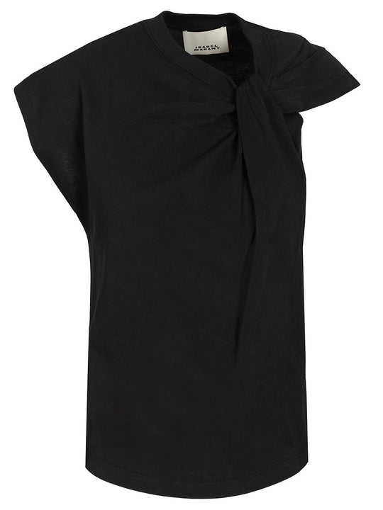 Nayda In Cotton Jersey T-Shirt Black