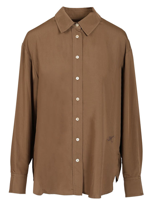 Flowing Shirt Shirts Green