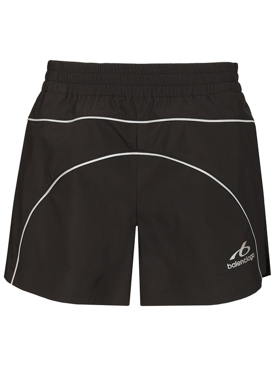 Techwear Sports Shorts Trousers Black