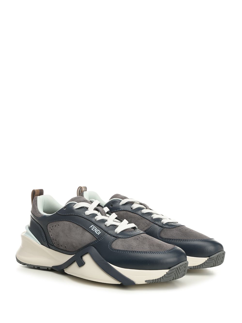 Fendi Flow Sneakers - Blue | e2aa2f83acc34e603c9c140ad19f589632640ad6