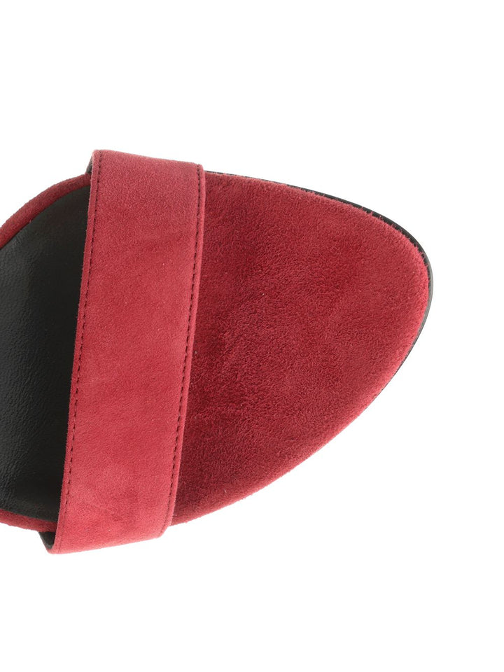 AlaÏA Cone  110 Sandals - Red | 88661c0205a9a0a3d82801d40a7b5503e1566ca9