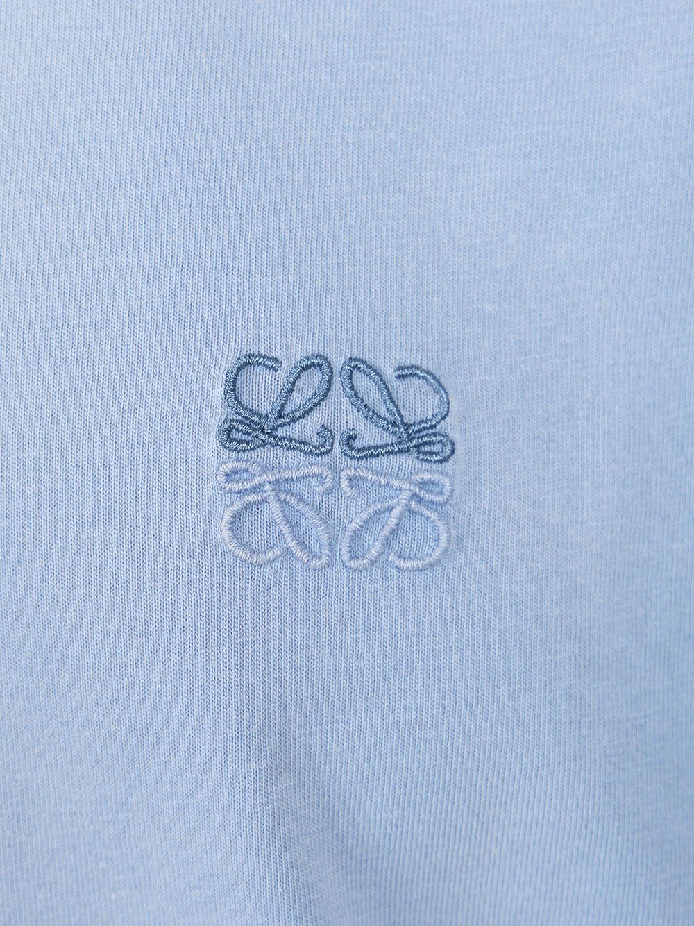Loewe Cotton T-Shirt - Light blue | ff274f25c945d19d1be8bdcf06676a997f37a027