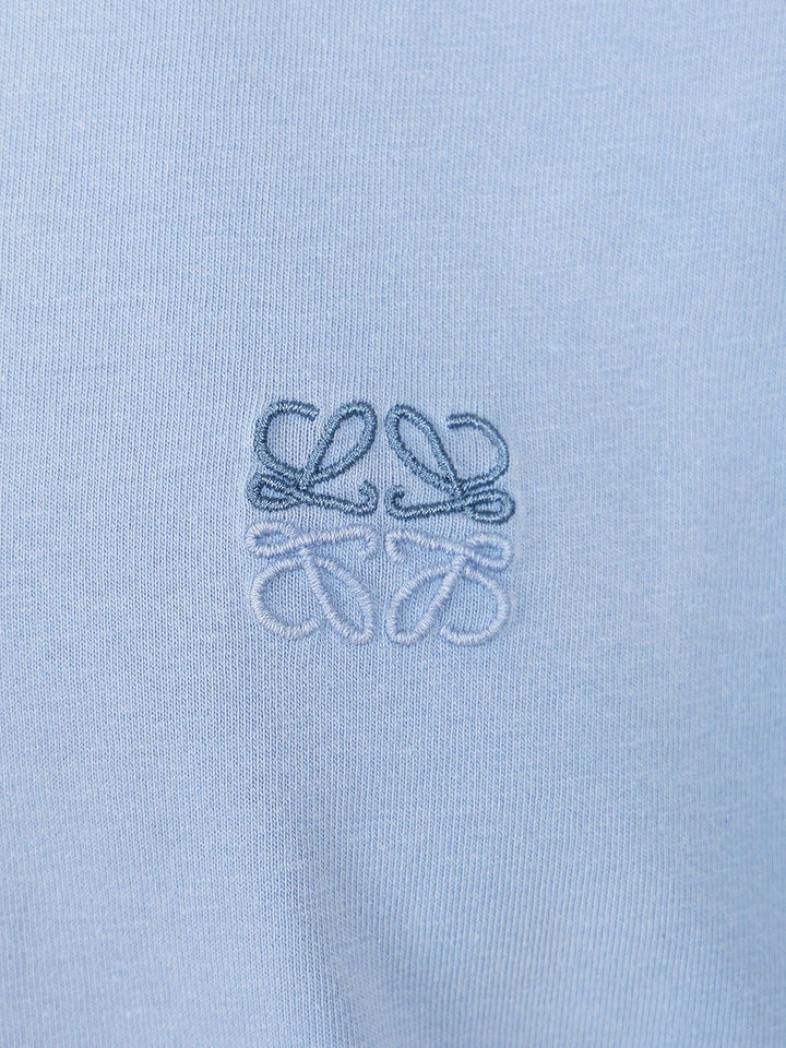 Loewe Cotton T-Shirt - Light blue | ff274f25c945d19d1be8bdcf06676a997f37a027