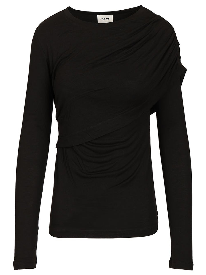 Marant Etoile Dressi Tops - Black | 6ff1661c604103a9af0bc805f5d67fa3d6d9aead