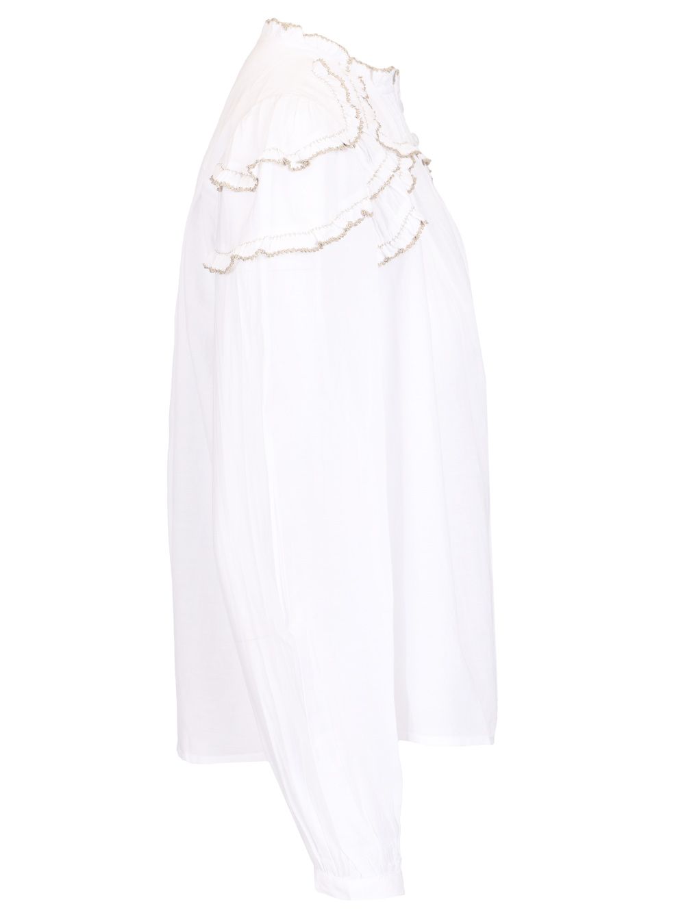 Marant Etoile Christa Shirts - White | c2b26f1c7911a64a1aab6e9ab805ea2e9a275028