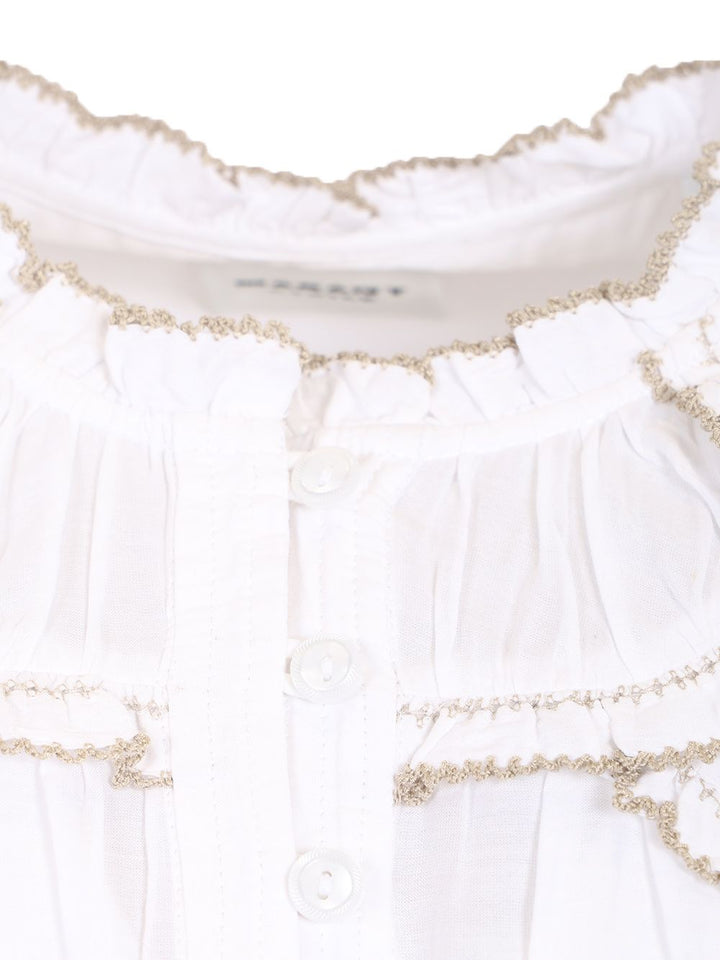 Marant Etoile Christa Shirts - White | 4e4d8a2e6d9c69fe3999efb13e18402a406e8ba9
