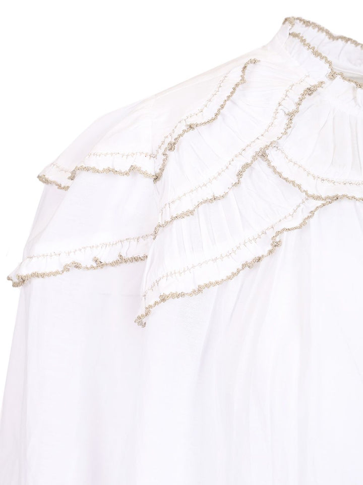 Marant Etoile Christa Bluse - White | 9428e898dc6dcce9cd25c823bbb6fb3839e4aa25