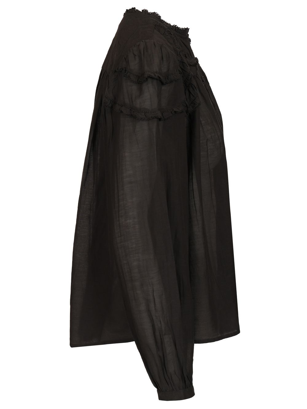 Marant Etoile Christa Bluse - Black | d1d0afcd476fc1f3cd0f9b1f68812a8b9ae5b247