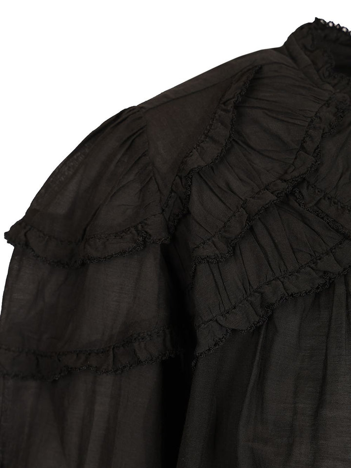 Marant Etoile Christa Bluse - Black | 9406b1af77b03786668573fb0143e091834439f1