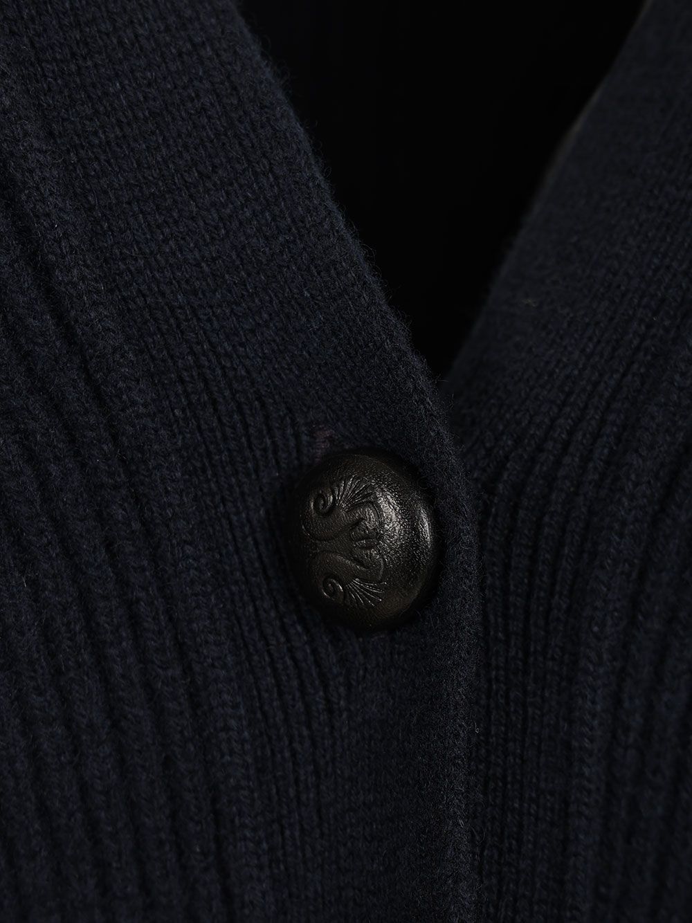 Blazé Milano V-Neck Cardigan Knitwear - Blue | 00a839fd308c3e98ea2ef7b9db7f8dd9a1b6655c