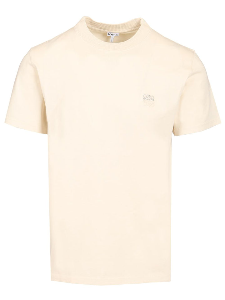 Loewe Cotton T-Shirt - Beige | f6a182887233d30db66f7d1132317a1cc9c8c30a