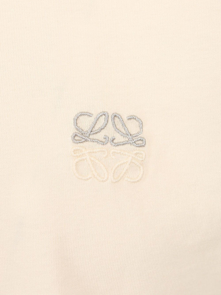 Loewe Cotton T-Shirt - Beige | c625a414d502f80dde32e9622fa287c4da6a0fd1