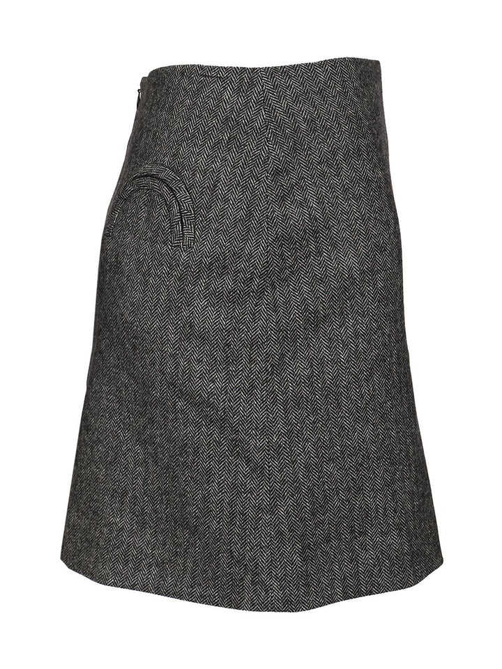 Blazé Milano Coci Skirts - Grey | 1076e97273de8c82559bd4b5abf88f4a12b30943