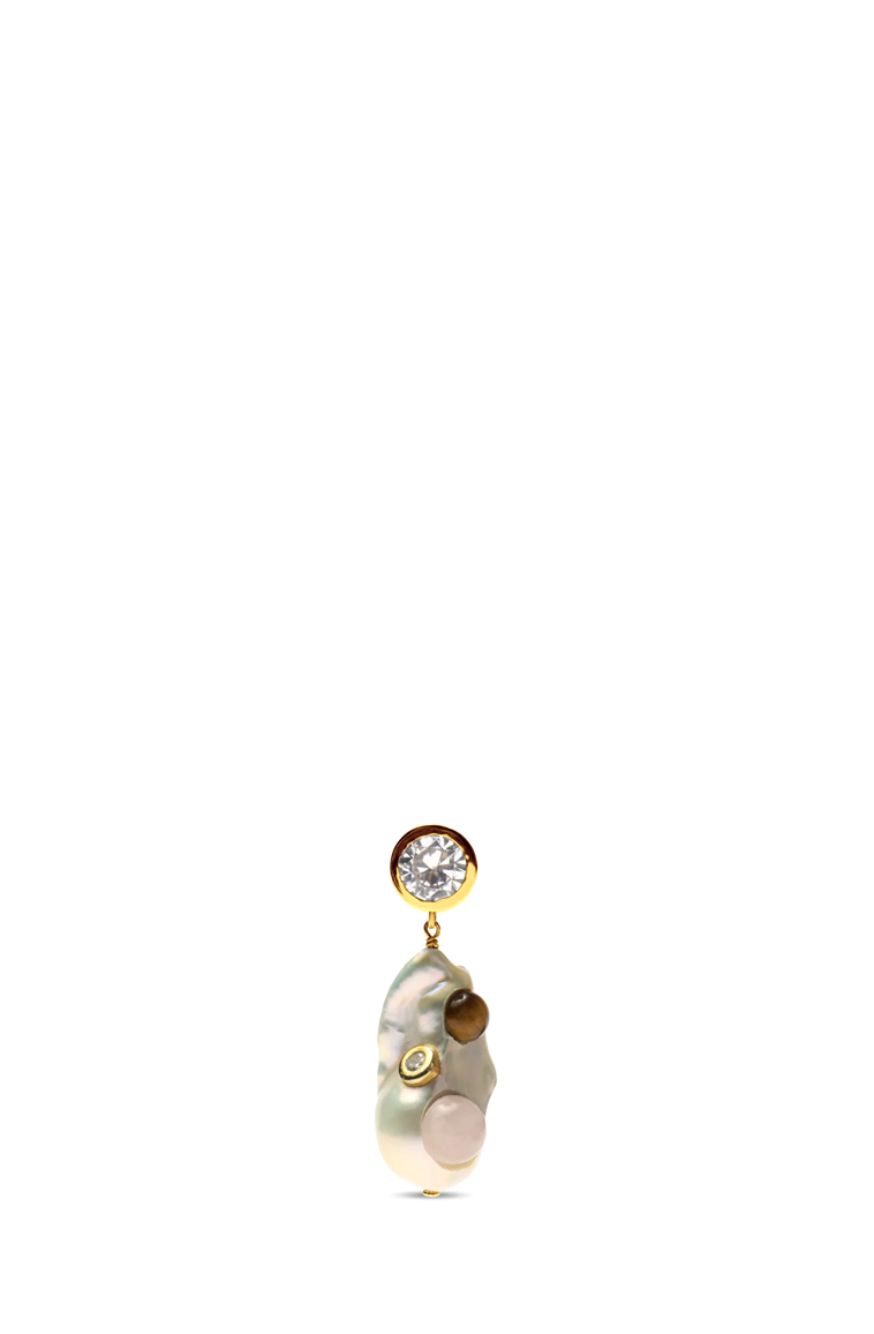 Sharra Pagano Inclusion Earring Jewelry - Gold | a1ed440138b12aeaa7efc4fd55f6256a010f0c91