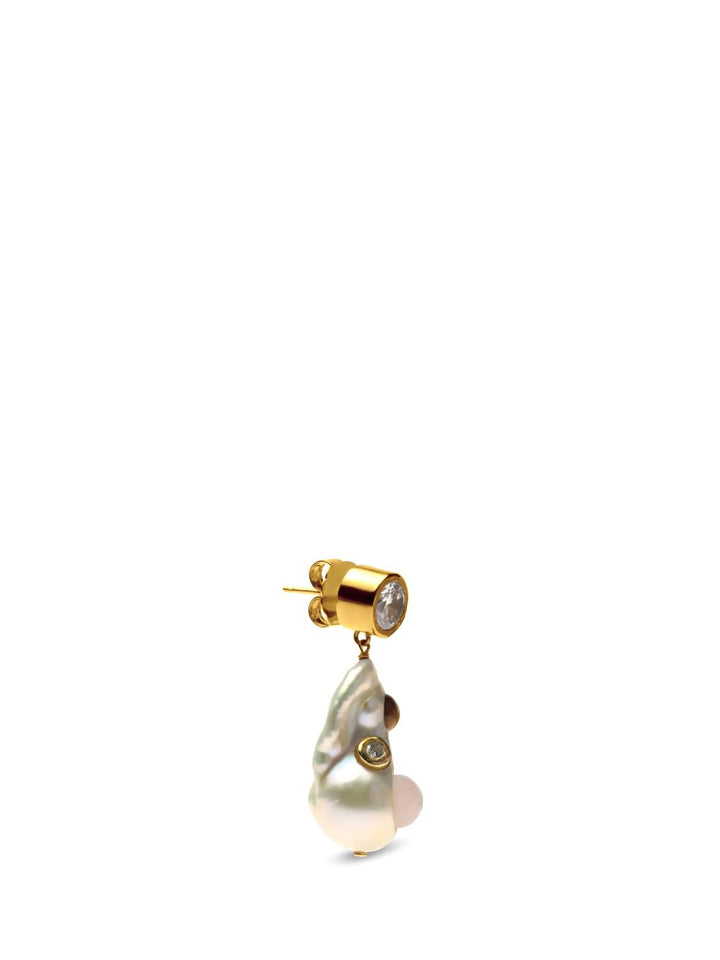 Sharra Pagano Inclusion Earring Jewelry - Gold | 1e41446345bb53de05c78fabf1bb917bff882550