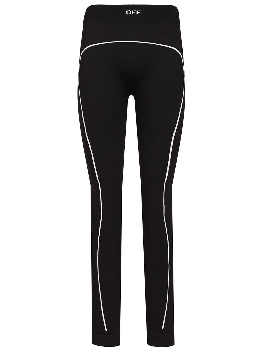 Off-White Off-White Off Stamp Leggings Trousers - Black | 172d0fd62414f0bccc512728c4c169153083992c