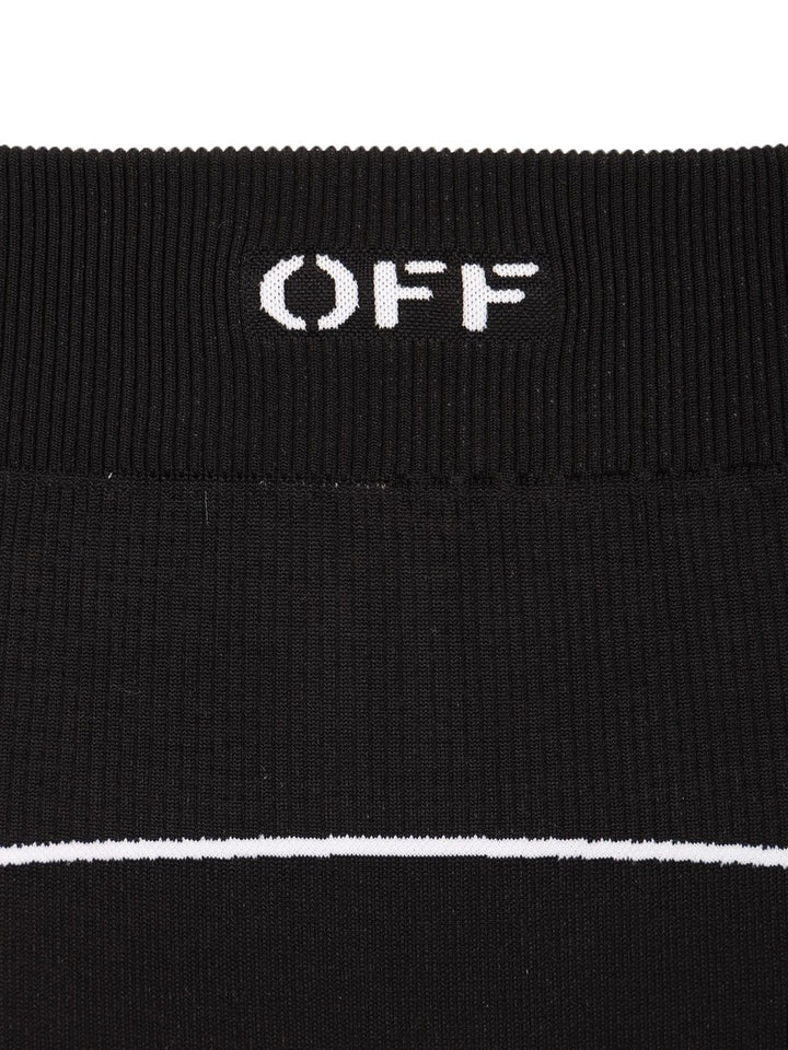Off-White Off-White Off Stamp Leggings Trousers - Black | 37758dcfb709e2a4ea2beaea4a1bd698b758dee2