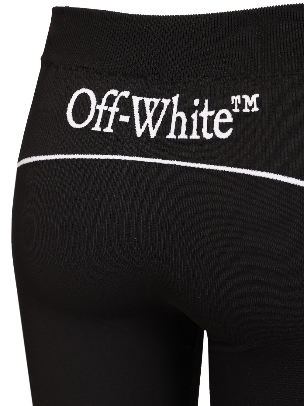 Off-White Off-White Off Stamp Leggings Trousers - Black | eeca2558c123ecc47982729288a38672a8d1b58c