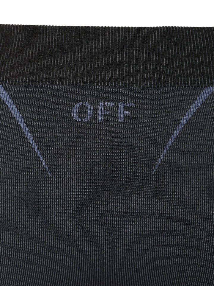 Off-White Racing Seamless Leggings Trousers - Black | 6c5a159cc0f3572caa9c4b44a0716d7ff5d840fb