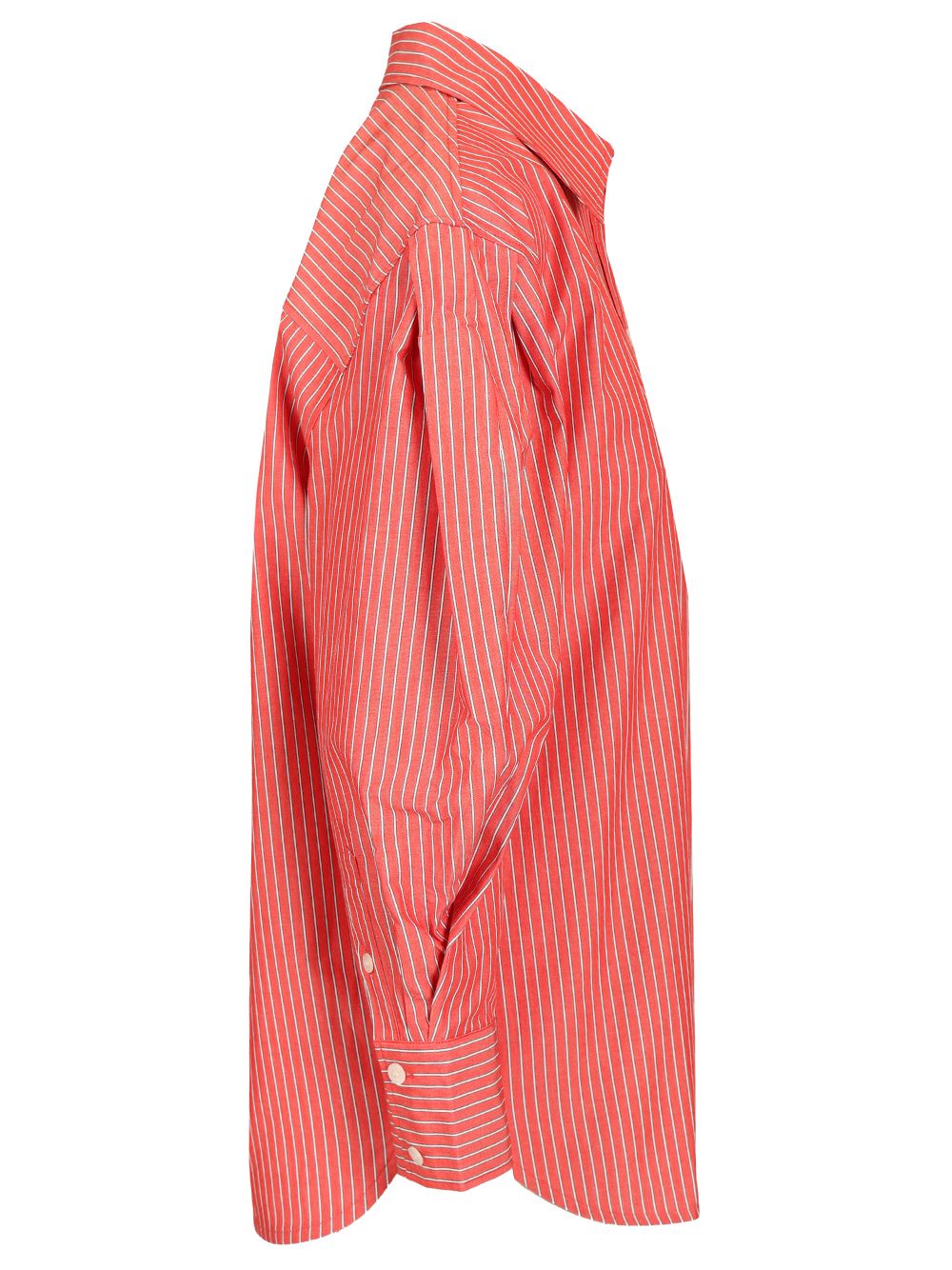 Ganni Oxford Shirt Shirts - Red | 0c5dd8345f6369e9184a119854dd828a7fd67208
