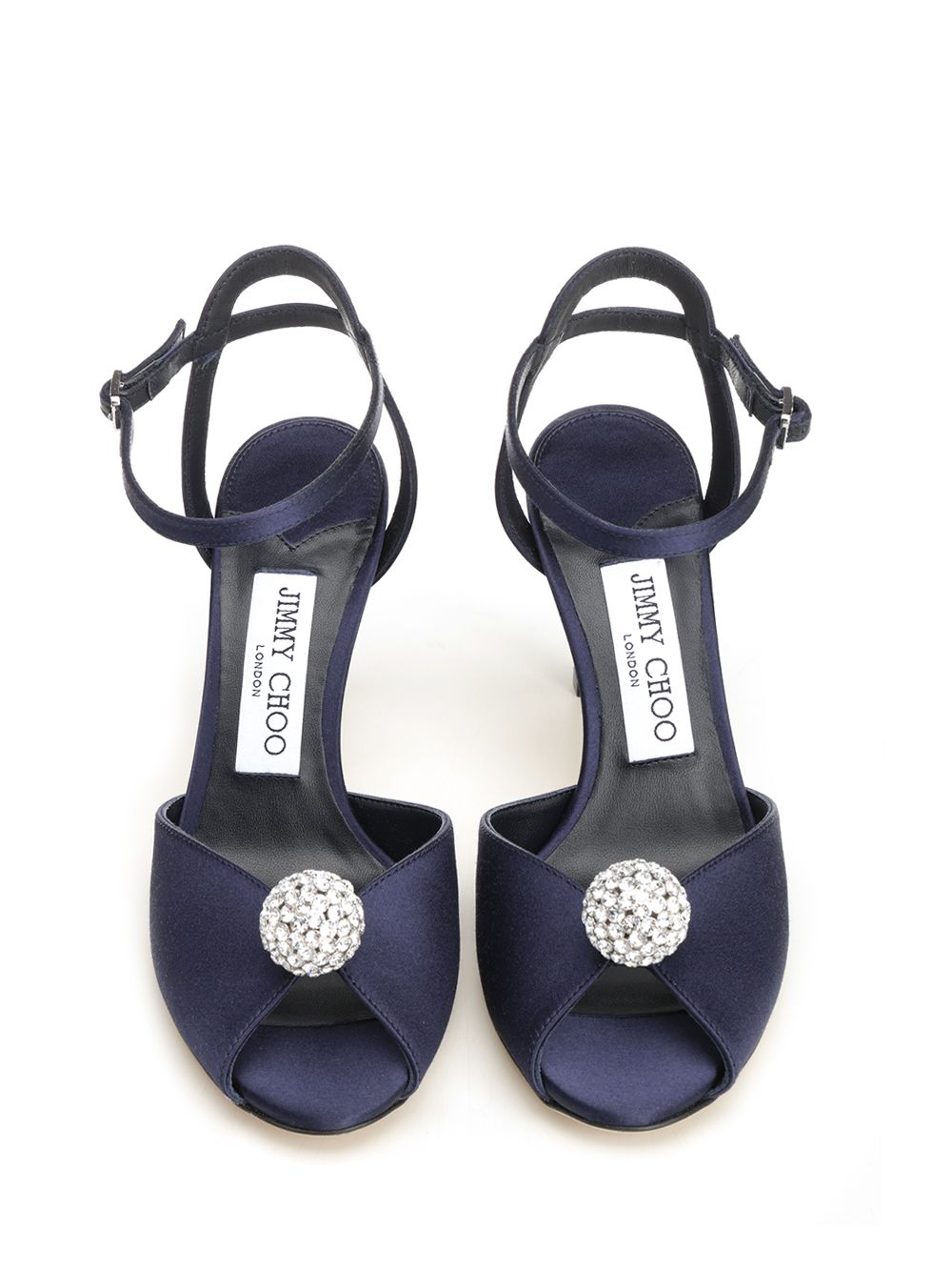 Jimmy Choo Sacora 85 Sandal Sandals - Blue | 263c106bea6ac1834bf0ce2124fd071b1ec0f67c