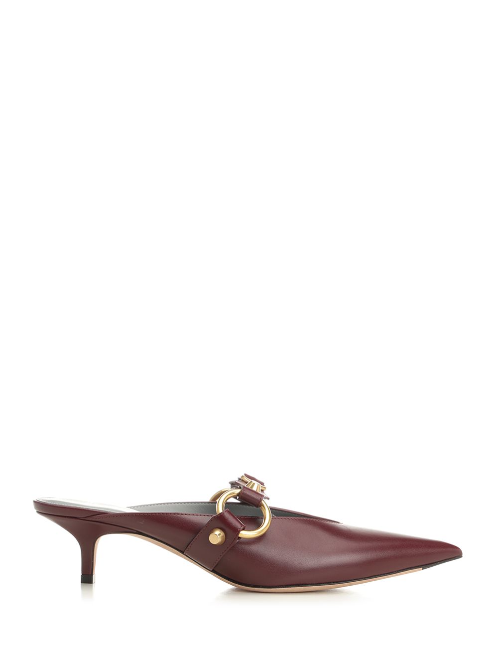 Balenciaga City Mule Sandals - Bordeaux | 421329885b97f2b775df0310d070db18db14fb83