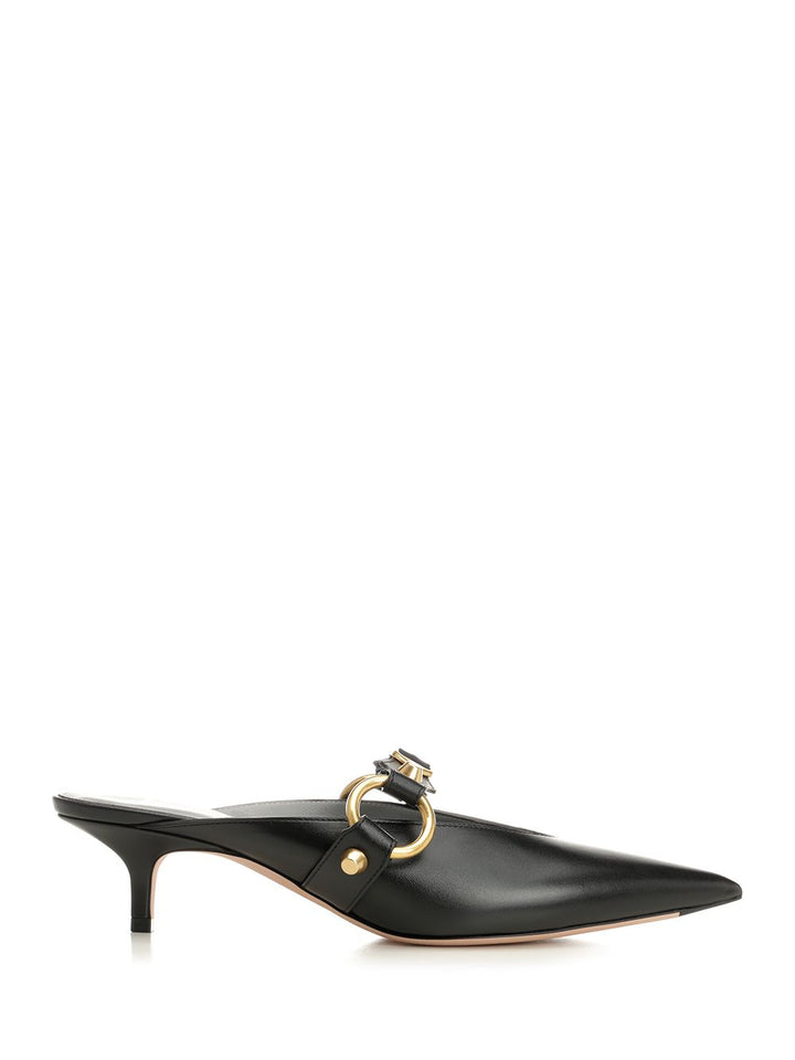 Balenciaga City Mule Sandals - Black | 94942bdf1a02f7745b9751326b634b90f5434f61