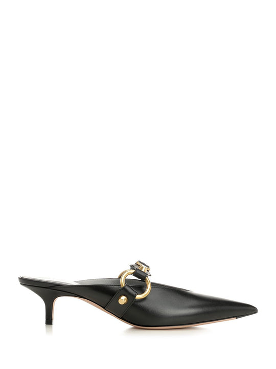 City Mule Sandals Black