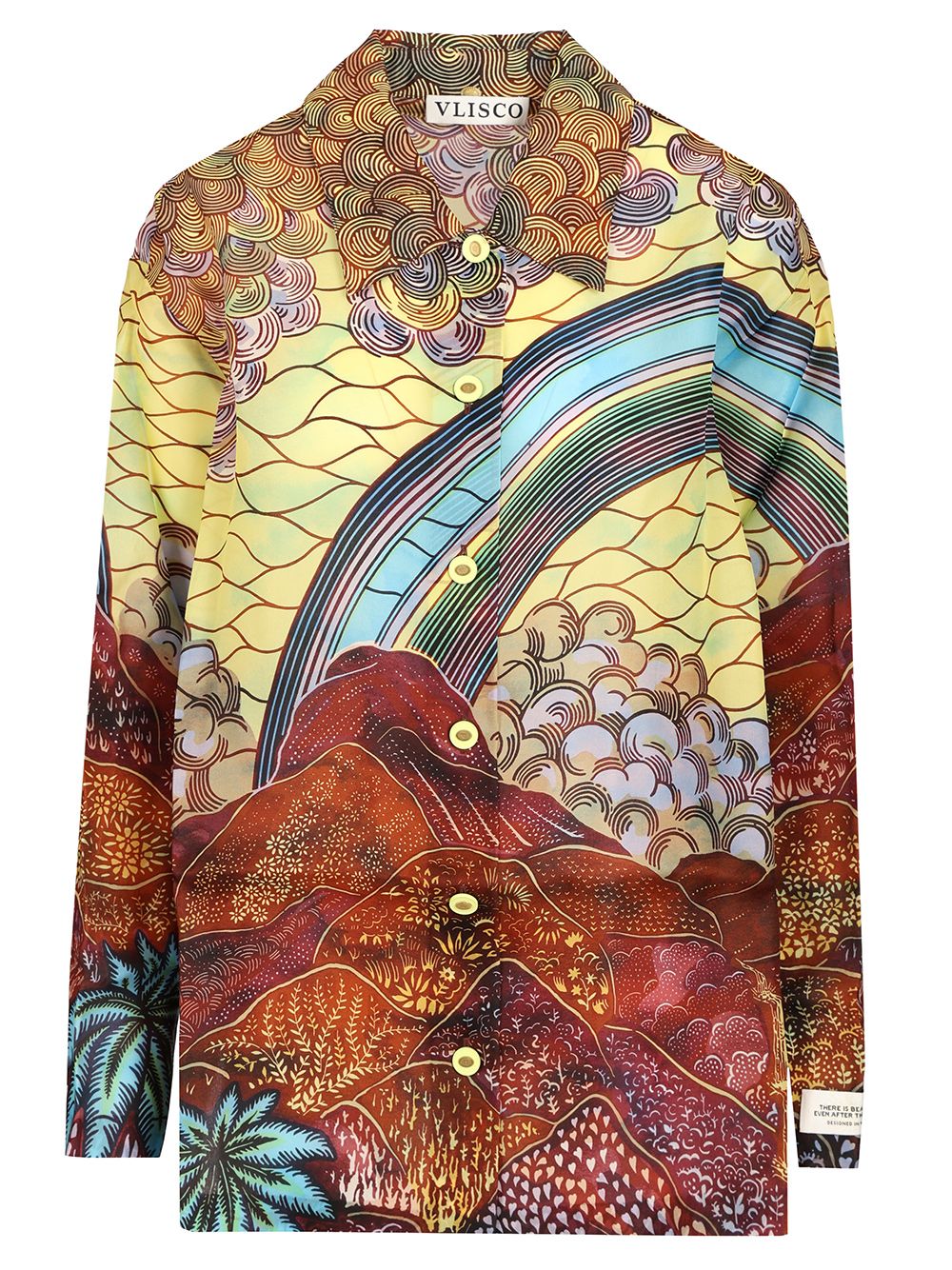Vlisco Dialogues Oversized Shirt Shirts - Multicolor | 90220369cba756c1b982185ea985ebba23d1b5d5
