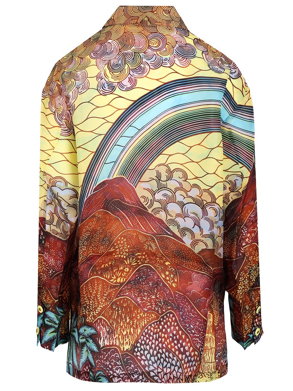 Vlisco Dialogues Oversized Shirt Shirts - Multicolor | 2f17ed0bf50d3c7e69dd6338d3b77e4cd6c0231e