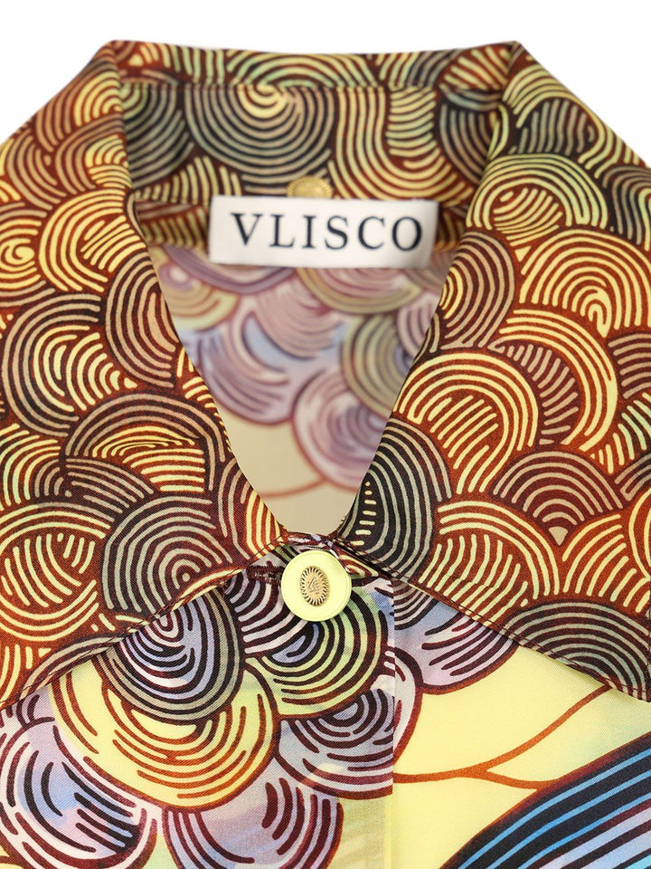 Vlisco Dialogues Oversized Shirt Shirts - Multicolor | dc69aa5288d46ad0abd42da872e3b91a164e0069