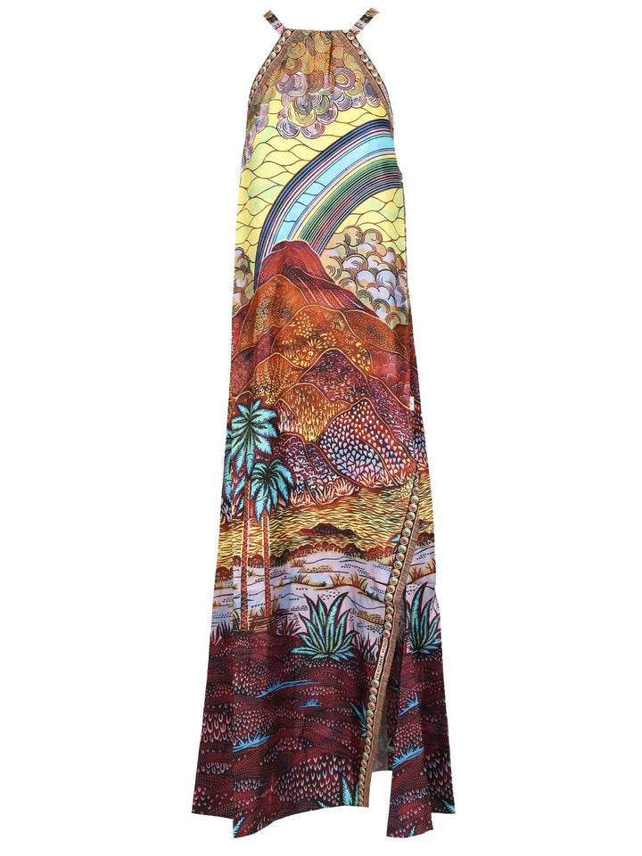Vlisco Dialogues Slip Dress Dresses - Multicolor | a02bdd30cb7ed85948ff80e6e762839557f8f5a4