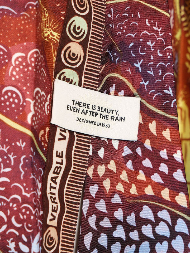 Vlisco Dialogues Slip Dress Dresses - Multicolor | aa6953f63268098424cda568e625a442cc1a1288