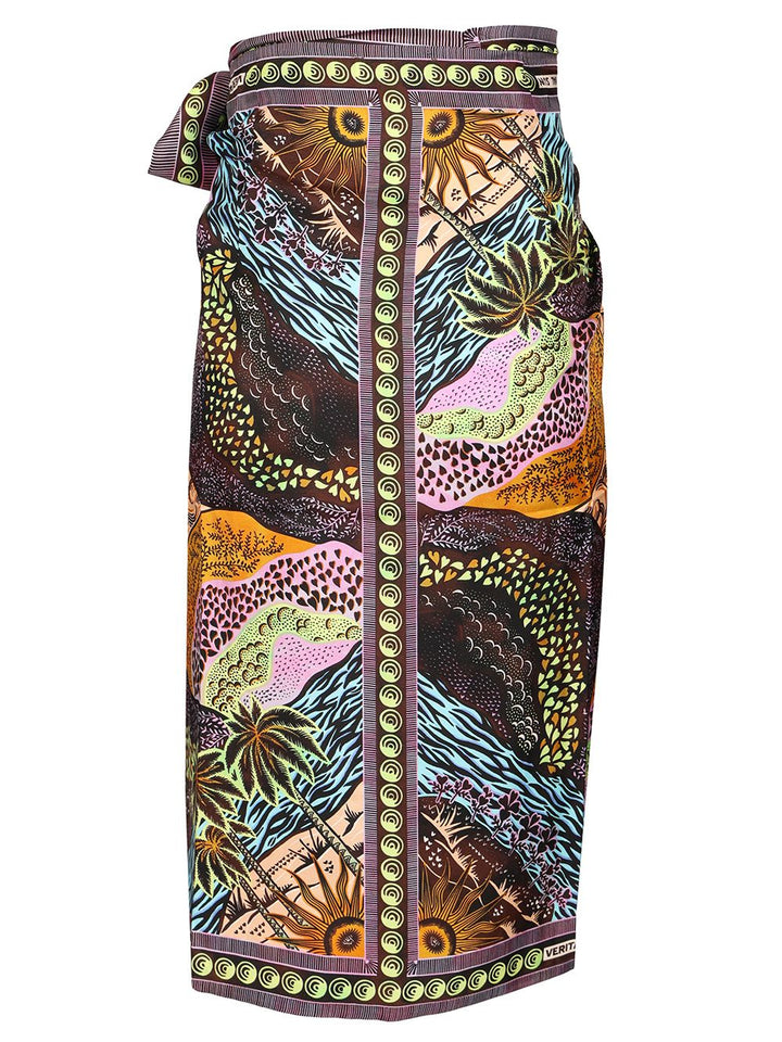 Vlisco Dialogues Eternal Sun Skirts - Multicolor | 66ba5369d6f2a072dc46f361bea8ff355d9827c2