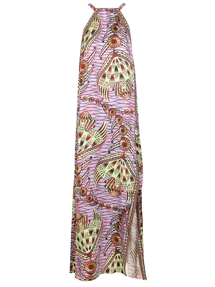 Vlisco Dialogues Slip Dress Dresses - Multicolor | 321ae9caddc9cbcb2ab1ce3cd540c9bd33ec6d6e