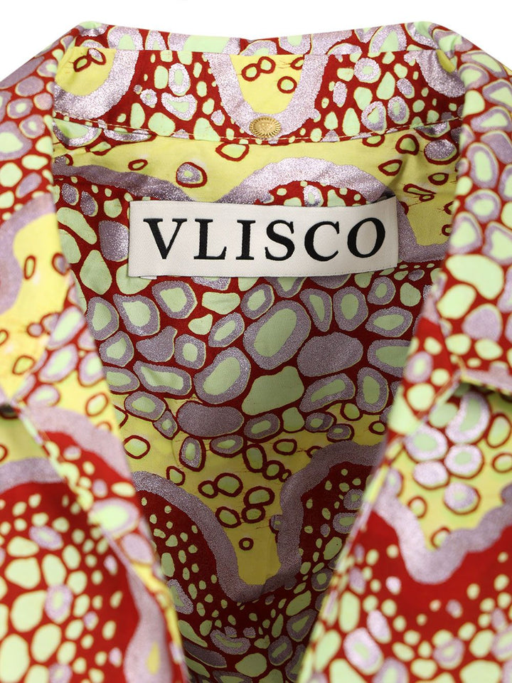 Vlisco Dialogues Shirt Dress Dresses - Multicolor | 09aa0871945c19846c8e1152d402fbcd6f1766e1