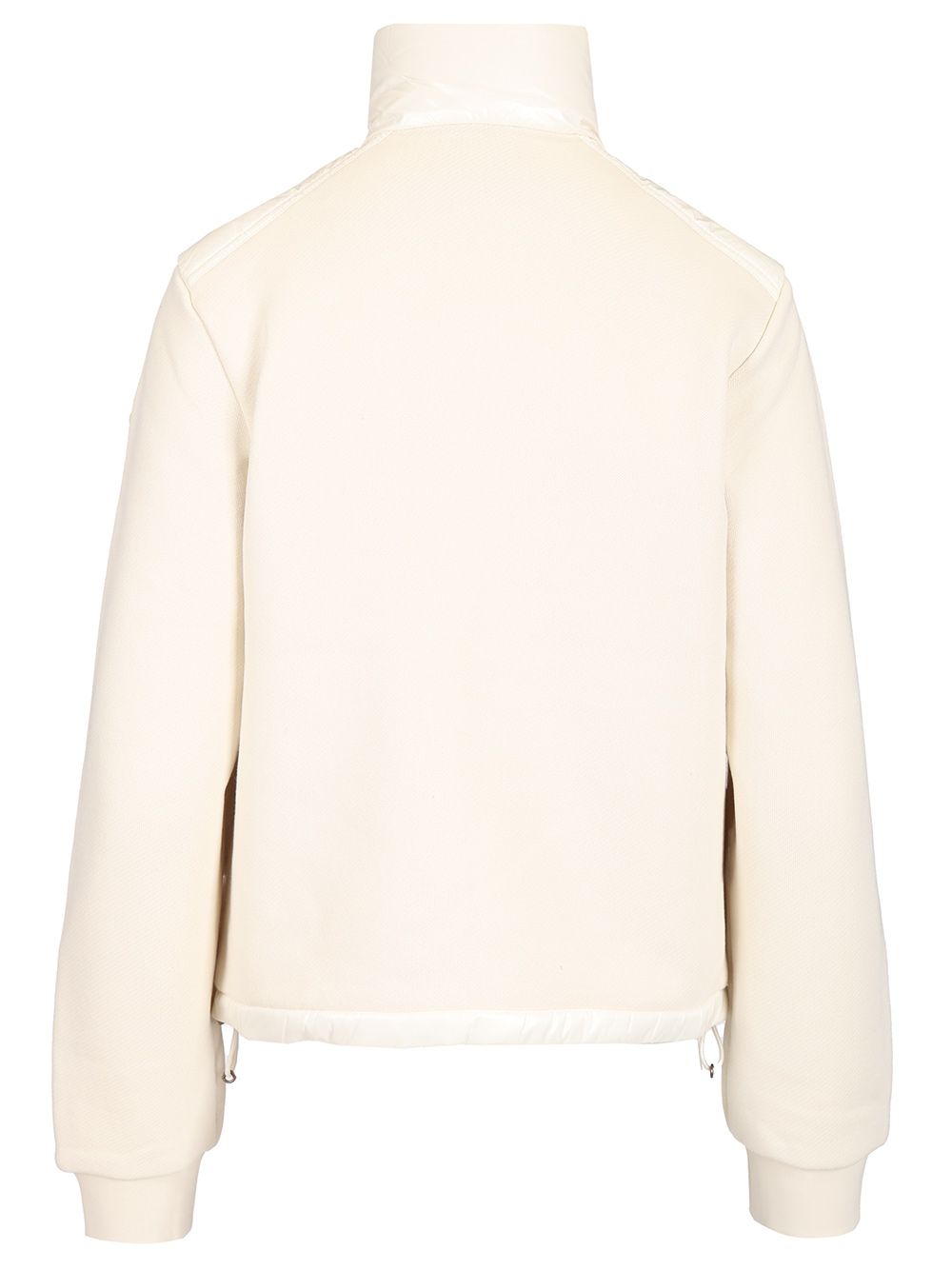 Moncler Zip-Up Sweatshirt Jackets - White | ea48d1f64e9a34b51228a15aed1da40d4469498b