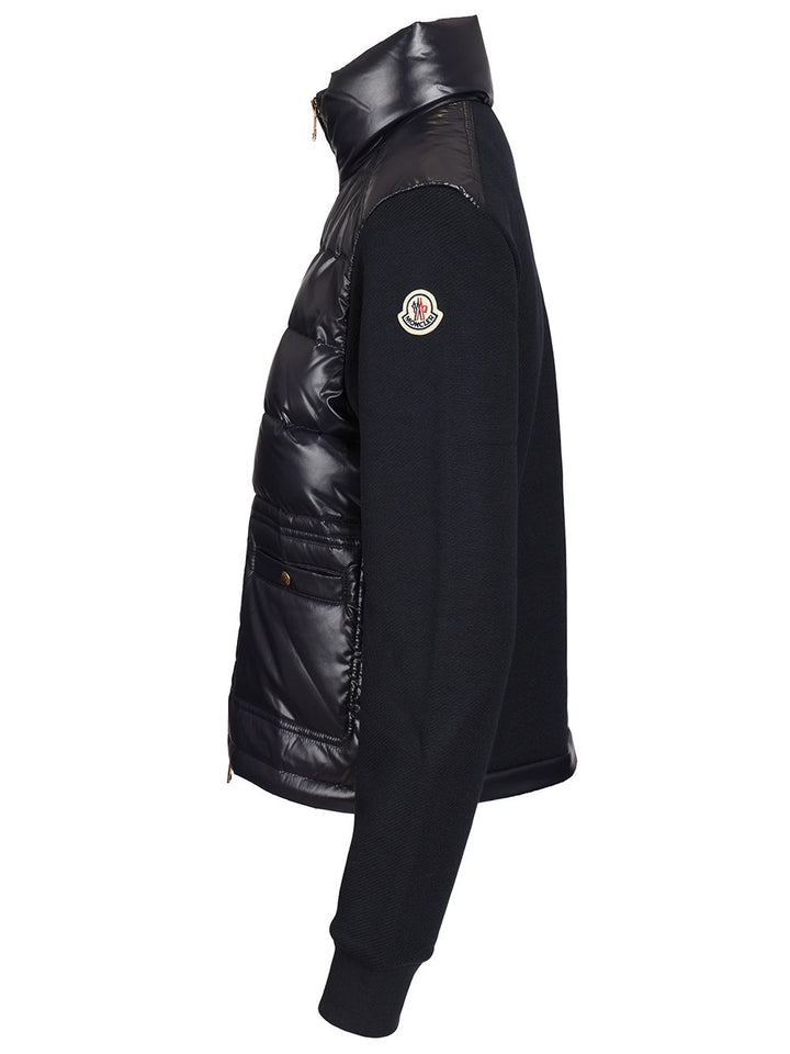 Moncler Zip-Up Sweatshirt Jackets - Blue | 37c73c53e38549d47f4ce25683c61f76e7950bfc