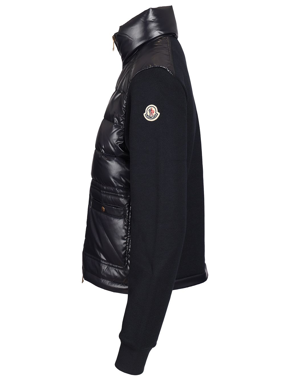 Moncler Zip-Up Sweatshirt Jackets - Blue | 37c73c53e38549d47f4ce25683c61f76e7950bfc