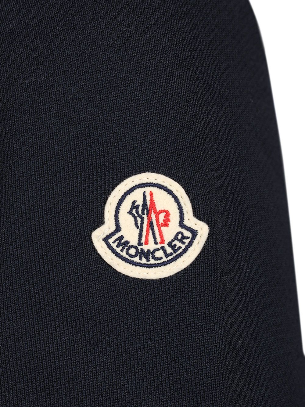 Moncler Zip Up Cardigan Knitwear - Blue | 1537e83a9004dbdb1929b785a8add408372ab96c
