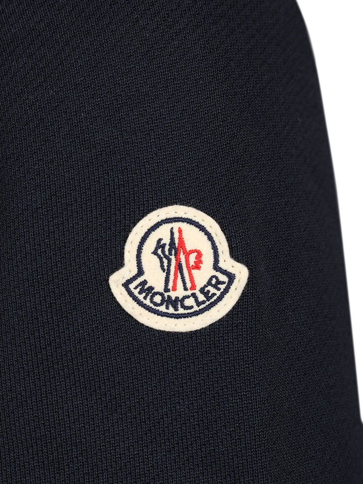 Moncler Zip-Up Sweatshirt Jackets - Blue | 1537e83a9004dbdb1929b785a8add408372ab96c