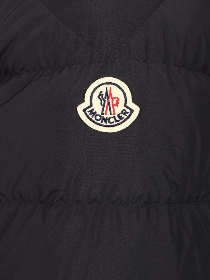 Moncler Baudinet Coats - Blue | 668aec3fe40be682297bcf201ee27631fa218fac
